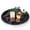 Black, variant on Acacia Wood Serving Tray,Round Decorative Tray for Living Room,Modern Coffee Table Tray,Serving Platters for Home Decor,Ottoman,Bed,Kitchen,Bathroom, Breakfast,Bar