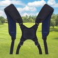thumbnail image 3 of Accesorios para bolsas de golf Golf Correa de hombro doble impermeable con 4 hebillas giratorias, 3 of 9