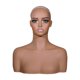 thumbnail image 5 of Cabeza maniquí femenina realista con hombros, soporte multiusos para pelucas, joyas y postizos para hombres., 5 of 9