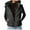 Black-vest tops for women, variant on Hvyesh Puffer Vest for Women Warm Sleeveless Coat Zip Up Hooded Outerwear Lightweight Winter Padded Gilet Jacket with Pockets White