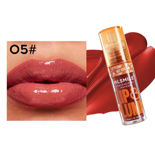 Lip Oil Lip Mirror Face Lip Glaze Pearl Gloss Dudu Lip Color Liquid Lipstick Lip Protection Oil Transparent Lip 4.8ml