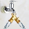 thumbnail image 3 of 2-Way Connector, Adjustable  Control Garden Connector, Easy Install For Flower Beds Vegetables Plants, 3 of 8