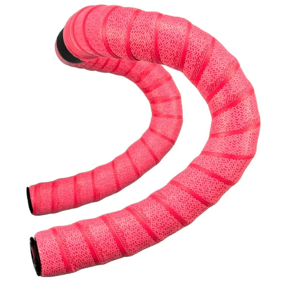 Lizard Skins DSP BAR Tape & Plugs V2 Bar Tape Cycling Road Bike Grip/Cyclocross Grip (Neon Pink, 3.2mm)