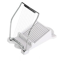 Food Slicer 2024 Upgrade 14 Lines Multifunction Stainless Steel Egg Slicer Fast Cutting Cheese Slicer Strawberry Slicer Tools Egg Cutter Chopper For Hard Boiled Eggs Lu