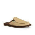 thumbnail image 2 of SANUK Mens Beige Goring Cushioned You Got My Back Iii Round Toe Slip On Loafers Shoes 8, 2 of 6