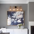 thumbnail image 4 of LNC Auisre 30-in 4-Light Polished Gold LED Industrial Vanity Light, 4 of 12