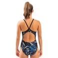 thumbnail image 2 of Dolfin XtraSleek Women's Supernova Green V-2 Back One Piece Swimsuit, 2 of 3