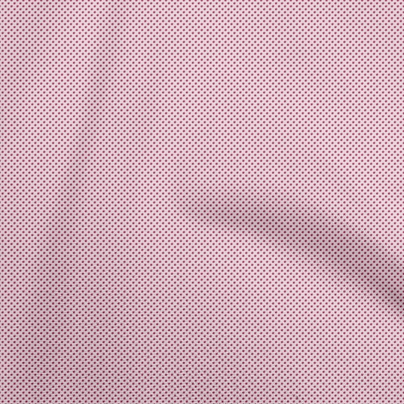 oneOone Polyester Spandex Fuschia Pink Fabric Polka Sewing Craft Projects Fabric Prints By Yard 56 Inch Wide