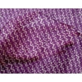 thumbnail image 4 of oneOone Silk Tabby Fabric Chevron Block Print Sewing Fabric BTY 42 Inch Wide, 4 of 4