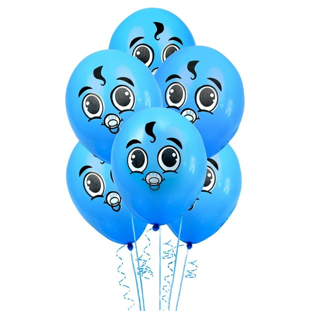 20 Pack Blue Baby Shower Balloons Baby Shower Decorations For Boy