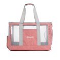 thumbnail image 1 of Carrier Dog Cats Bolso Transpirable Carrying Capsule Tote Suministros para mascotas (Rosa A) Likrtyny Libre de BPA, 1 of 7