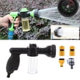 thumbnail image 4 of Agua Manguera Boquilla Rociador Lavadora Modelos Pulverizando Modelos Ajustable Boquilla Rociador Lavadora Boquilla Agua para Jardín de jardinería Afu Negro, 4 of 8