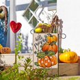 thumbnail image 6 of Fall Hello Pumpkin Patch Decorative Garden Flag, Autumn Polka Dots Farmhouse Seasonal Yard Outside Decorations, Thanksgiving Rustic Outdoor Small Home Decor Double Sided 12 x 18, 6 of 6
