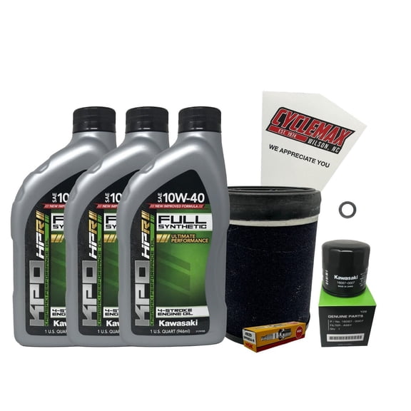 Cyclemax FS Tune Up Kit with Spark Plugs fits 2006-2013 Kawasaki PRAIRIE 360