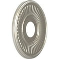 thumbnail image 2 of Ekena Millwork 13"OD x 3 1/2"ID x 3/4"P Berkshire Thermoformed PVC Ceiling Medallion (Fits Canopies up to 5 3/4"), Bright Coat Aluminum, 2 of 10