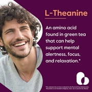 L-Theanine 200mg (360 Vegetarian Capsules) (120 x 3) - No Stearates - Vegan - Non GMO - Gluten Free