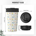 thumbnail image 3 of Logiee Carpenter tools Print Stainless Steel Coffee Tumbler, Travel Coffee Mug, Insulated Coffee Mug with Lid, Spill Proof Coffee Cup, Portable Thermal Mug, 3 of 8