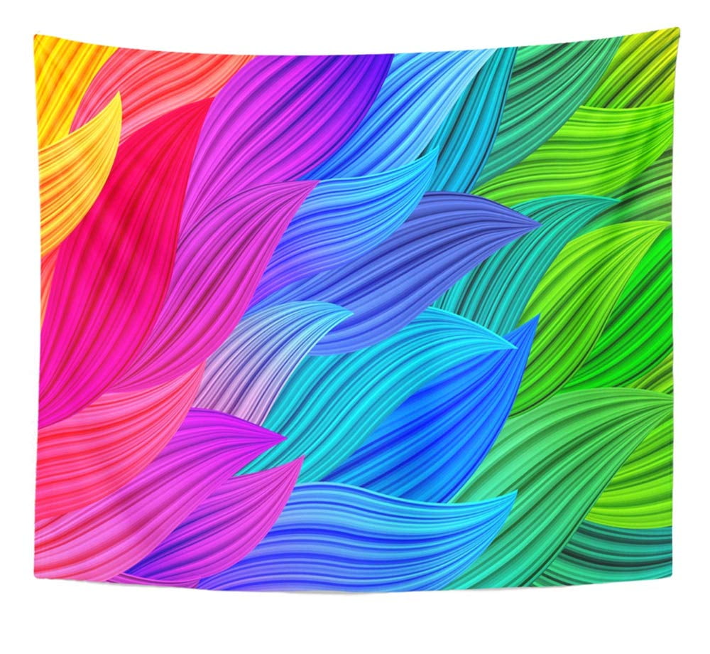 ZEALGNED Blue Color Multicolor Abstract Bright Colorful Bg Rainbow ...