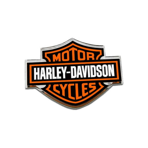Harley-Davidson Cut-Out Bar & Shield Logo Hard Acrylic Magnet - 3.25 x 2.5 inch, Harley Davidson