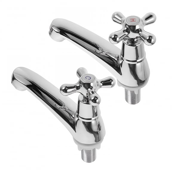 HIBIBUD 2026 New 1 Pair Bathroom Sink Faucets Modern Sink Faucet Single Handle Bathroom Faucet for Bathroom, Powder Room, Kitchen, Laundry