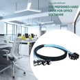 thumbnail image 4 of 7P SATA 3.0 Mini SAS Cable 6Gbps 4 SATA a 4 SATA Cable de datos para SSD (05 m), 4 of 6