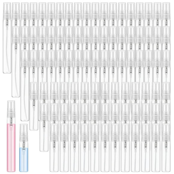 Botellas de aerosol Zhehao, 200 unidades, vidrio transparente, 5 ml, 10 ml, perfume