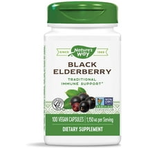 Nature's Way Black Elderberry Capsules