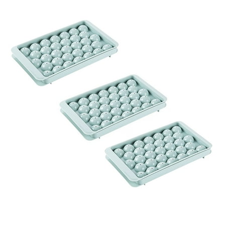 

Round Ice-Cube Trays Ice-Cube Maker Mold for Freezer Circle Ice-Cube Tray Making Sphere Ice Chilling Cocktail Blue