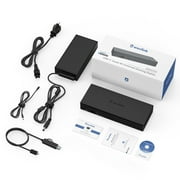 WAVLINK 19-in-1 USB C or USB A 10G Universal Quad 4K QV4K Docking Station with 100W Power Delivery Charging for MacBook Neo MacOS & Windows Laptop, 4 HDMI, 4 DP, SD 4.0 Card Reader, 2.5Gbps Ethernet