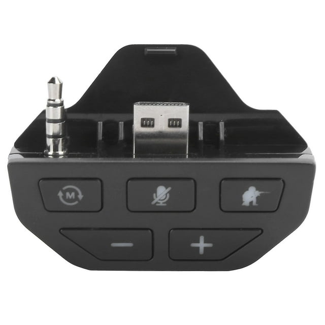 Headset Adapter Controller Audio Adapter Headphone Converter for Xbox One Wireless Gamepad