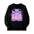 thumbnail image 5 of KPOPLK Halloween T-Shirt for Kids Funny Pattern Long Sleeve Ghost Graphic Tee Tops for Girls Boys(9-10 Years,Black), 5 of 5