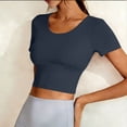 thumbnail image 4 of Lenago Women Tops Tops for Women Long Sleeve Breathable Shirt Fast Dry Workout Hiking Tops for Women Black XL, 4 of 7
