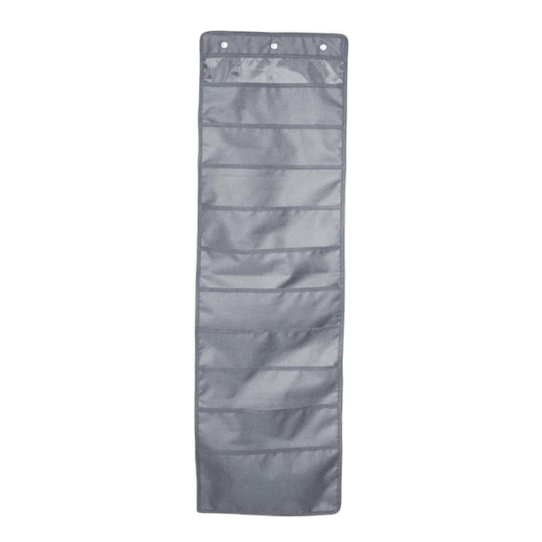 Bolsa de Almacenamiento para Colgar en La Pared Sunnimix Organizador 10 Bolsillos Gris