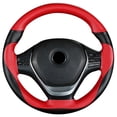 thumbnail image 2 of Funda para volante de coche Four Seasons General Motors mango universal hombre mujer la mayor parte del coche (negro+rojo-tamaño estándar), 2 of 4