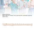 thumbnail image 4 of 8 Hole Soprano Recorder Instrument German Style C Key Flute ABS Detachable Design Exquisite Craftsmanship Comfortable Playability Convenient Storage Black with Protective Case for, 4 of 7