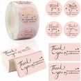 thumbnail image 1 of 500 Kraft Paper Stickers, 50 Cards, Thank You For Your Purchase Stickers, 1 of 5