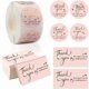 thumbnail image 1 of 500 Kraft Paper Stickers, 50 Cards, Thank You For Your Purchase Stickers, 1 of 5
