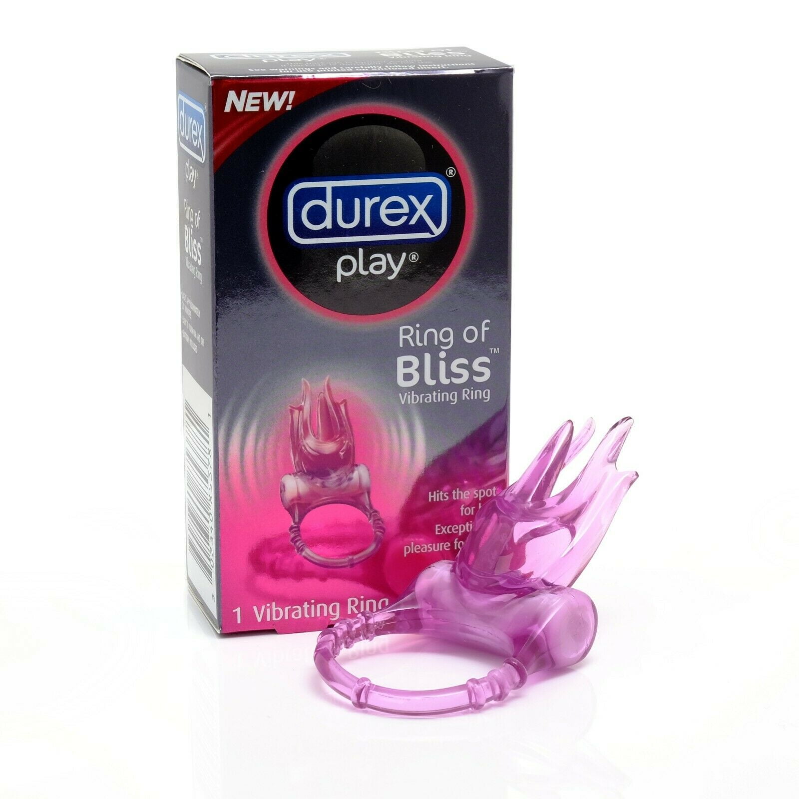 Durex Extra Dots & Play Vibrating Ring with Durex Play Strawberry 50ml  Lubricant – Crazy D India