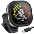 thumbnail image 1 of Afinador de guitarra WEGROWER recargable con clip en pantalla LCD a color, 1 of 6
