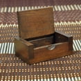 thumbnail image 2 of Soporte de madera para palillos de dientes, mini caja de almacenamiento de palillos de dientes de bolsillo retro, adecuado para la cocina del hotel en casa, dispensador de palillos de dientes portátil para decoración del hogar Rojo Verde, 2 of 4