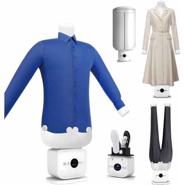 Aironox Automatic Ironing Machine, scanovuss portable steam iron, 8 Minutes Quick Ironed Dry, 360° Without Blind Spots Drying, Shirt Iron for Shirts/Shoes/Pants/Skirts