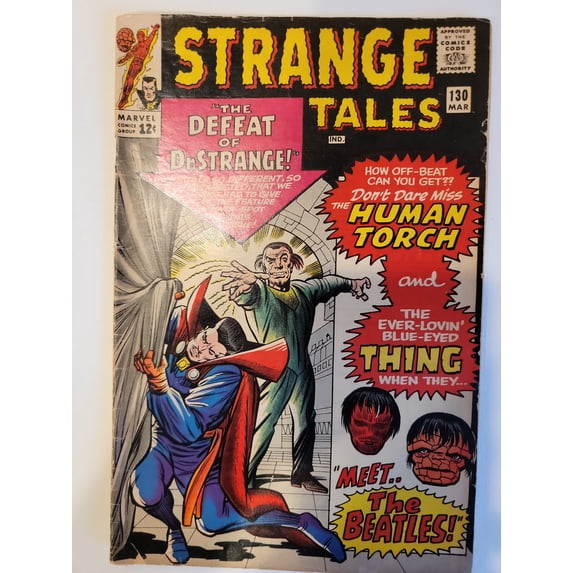 Strange Tales #130 Comic Book