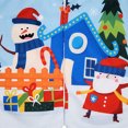 thumbnail image 3 of Calcetines tobilleros de Navidad Hugo con diseño de Papá Noel y alce para mujer tamaño libre, 3 of 3