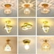 thumbnail image 2 of Lámpara de techo Lámpara de pasillo Lámpara de pasillo Lámpara de entrada creativa Lámpara de cristal Balcón Lámparas de dormitorio modernas y sencillas, 2 of 5