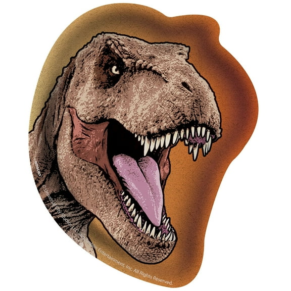 Jurassic World 'Into the Wild' Small Shaped Paper Plates (8ct)