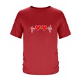 thumbnail image 3 of Tops para hombre, blusas y camisas de manga corta con cuello redondo para hombre, camisetas casuales con estampado de moda para hombre, blusa de manga corta, blusa de poliéster para hombre., 3 of 4