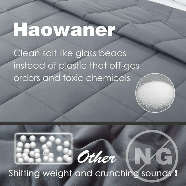 Haowaner weighted blanket 5lb hotsell