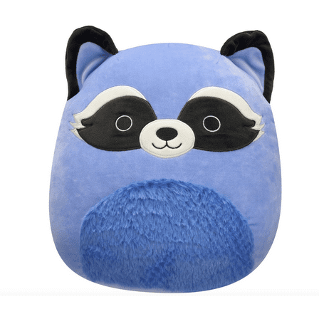 Squishmallows Duranga Blue Raccoon Official Jazwares Plush 12-Inch