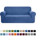 thumbnail image 1 of CHUN YI 1-Piece Checks Stretch Sofa Cover Slipcover Couch Cover, 1 of 6