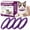 Pruple, variant on Cat Calming Collar 4 Pack, Adjustable Pheromone Calming Collars for Cats, Waterproof Anxiety Relief Collar for Stress, Breakaway Design, Fits Cats, Small Dogs and Puppies, ( Grey,Small)